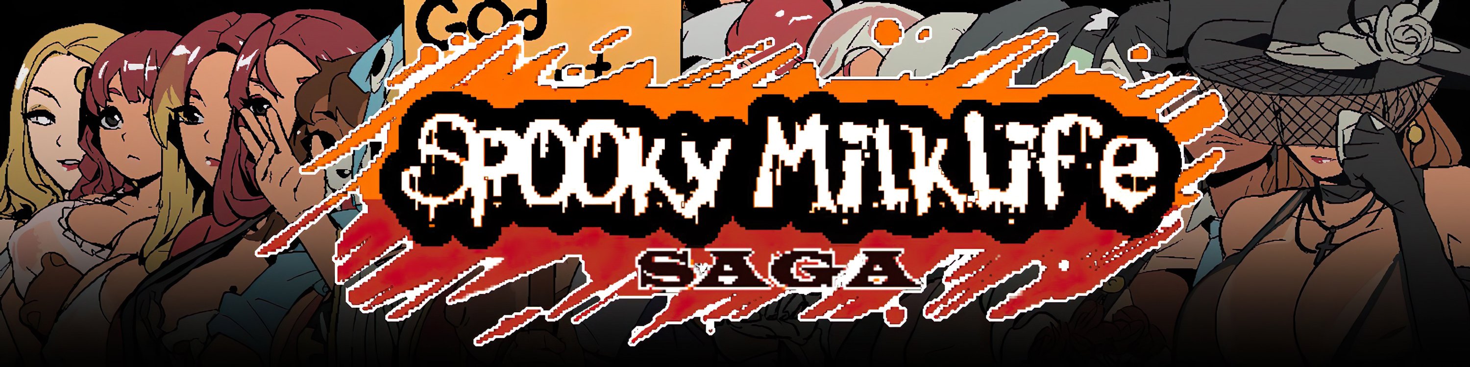 Spooky milk life. Spooky Milk Life game. Аниме.. Spooky Milky Life.